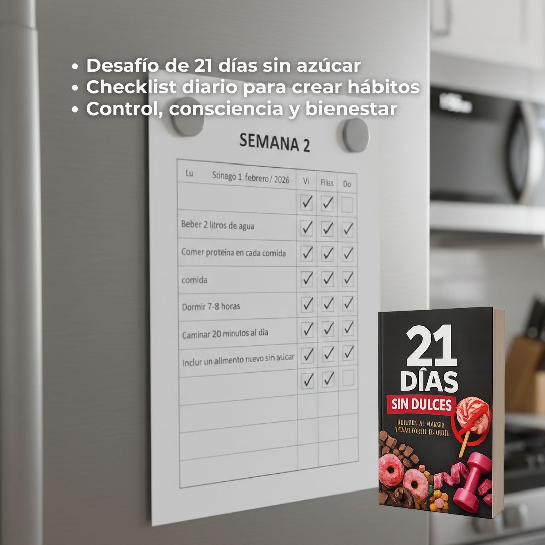 LLEVÁTELO CON 50% OFF | 21 DÍAS SIN DULCES