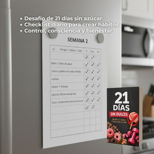 LLEVÁTELO CON 50% OFF | 21 DÍAS SIN DULCES